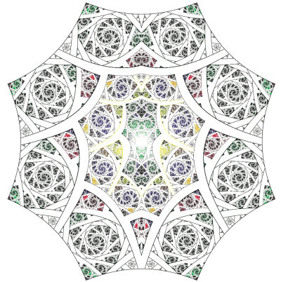 fractals, time is art