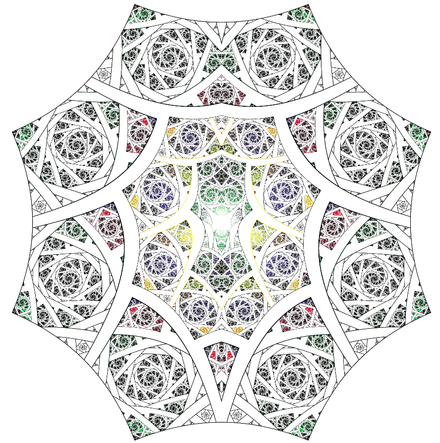 fractals, time is art