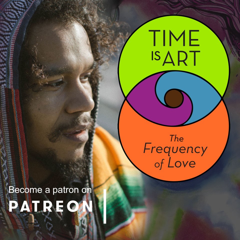 time is art, patreon, the frequency of love, patreon, things are changing